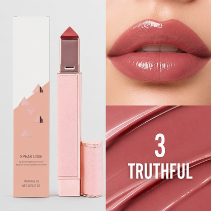 Hydrating Lip Plumping Glossy Lip Balm