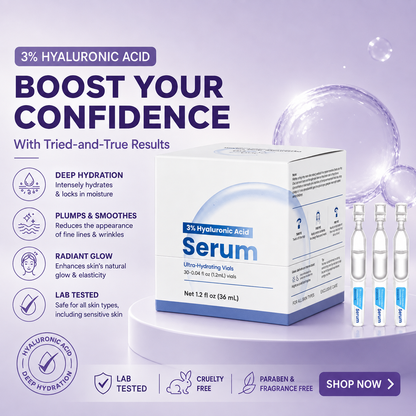 3% Hyaluronic Acid Ultra Hydrating Serum