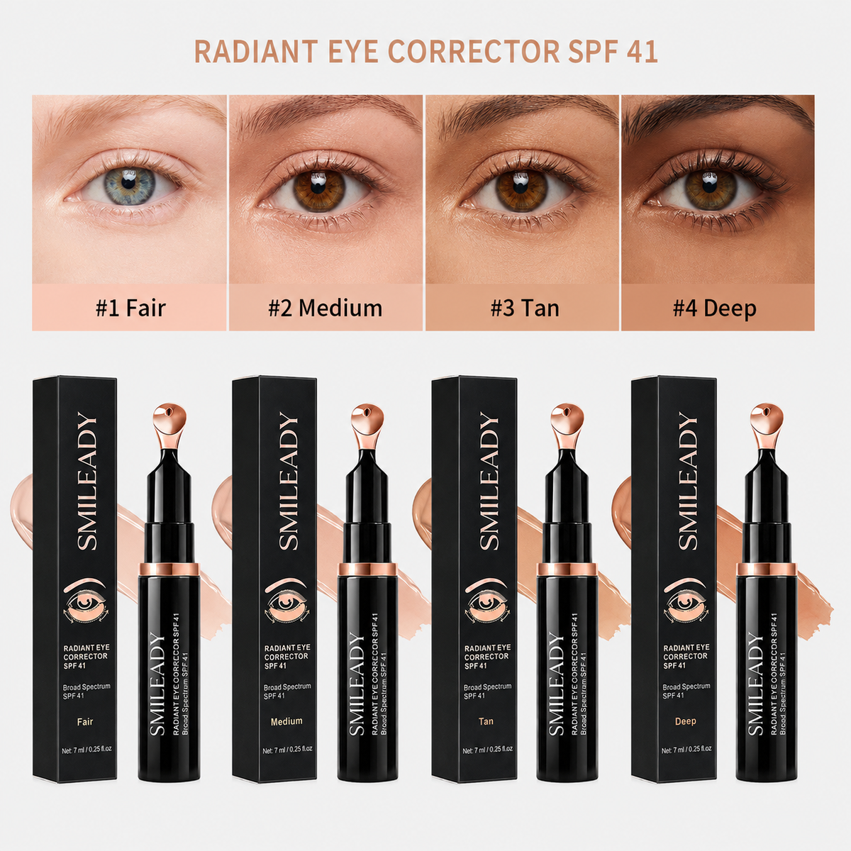 SPF41 Eye Corrector Concealer Under Eye Brightener