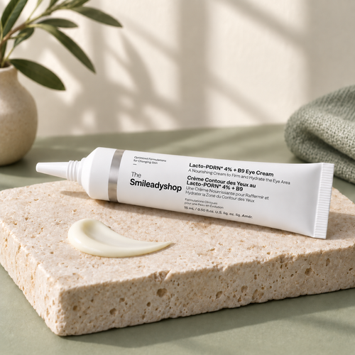 The smileady Lacto-PDRN 4% + B9 Eye Cream - Firming & Brightening Eye Care