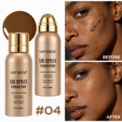 💦Waterproof Flawless Air Spray Foundation｜Long‑Lasting Airbrush Makeup, Sweat‑Proof Buildable Coverage ✨