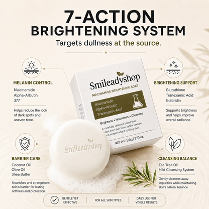 🌿 Niacinamide Skin Soap