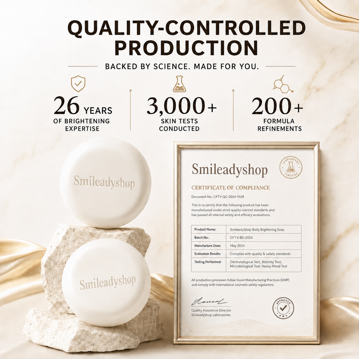 🌿 Niacinamide Skin Soap