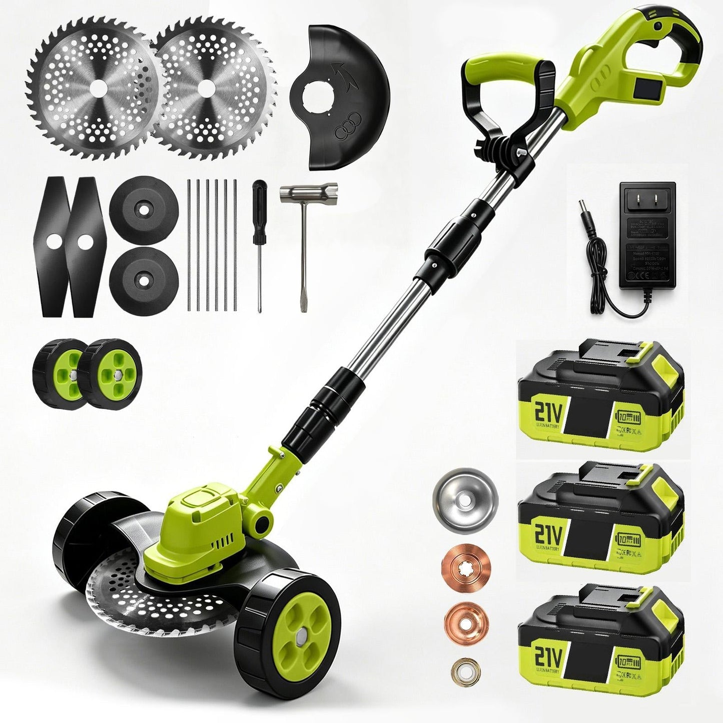 🌿40% OFF TODAY⚡ 3-in-1 Cordless Grass Trimmer（Free shipping）