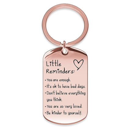 A Tiny Keychain With A Powerful Message 🎁