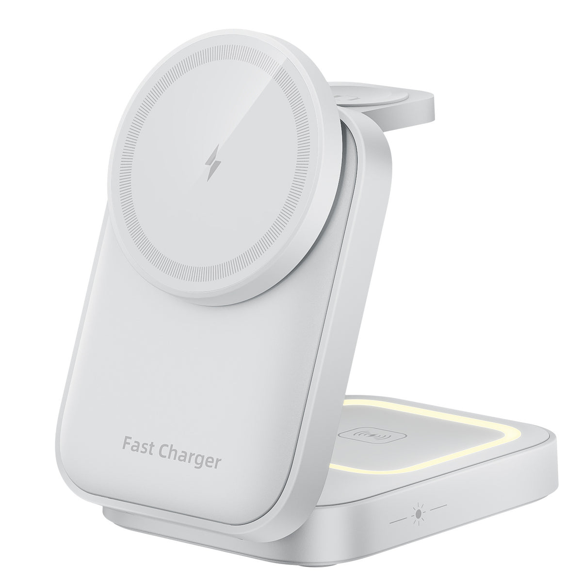 White Foldable Wireless Charger