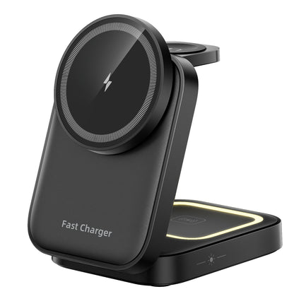 3-in-1 Foldable Magnetic Wireless Charger