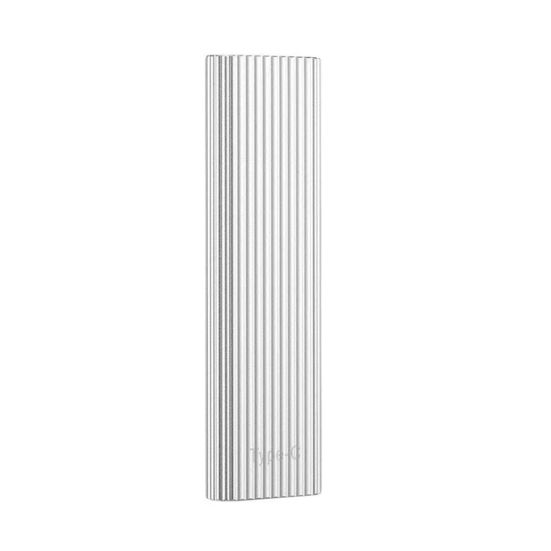 Silver Type-C portable storage device