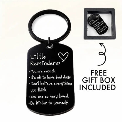 A Tiny Keychain With A Powerful Message 🎁