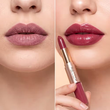 💄 2-in-1 Dual-Ended Lip Set – Matte Color & Glossy Shine, 3-Piece Set