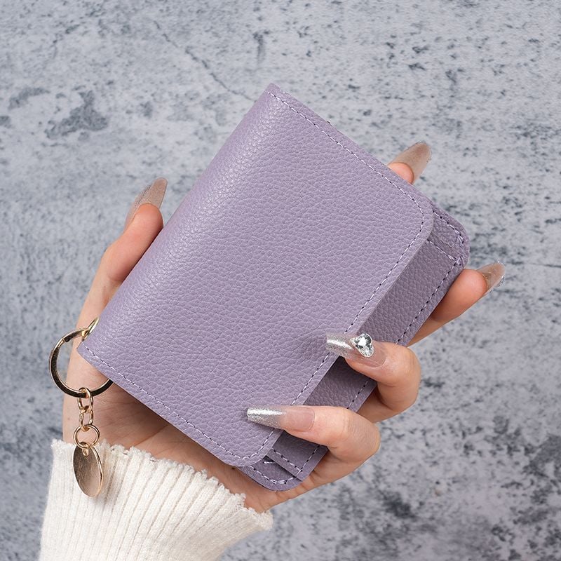 Purple wallet