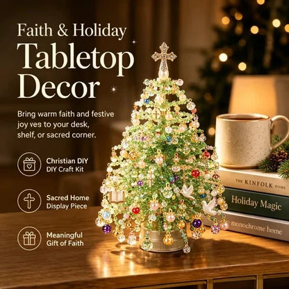 🎄 DIY Christmas tree bead kit – 🎅 Create your own sparkling Christmas decoration