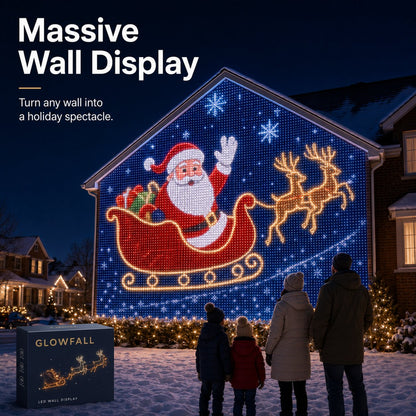🎅Early Christmas 49% OFF🎄✨Christmas LED House Net & Smart Outdoor Wall Curtain Light