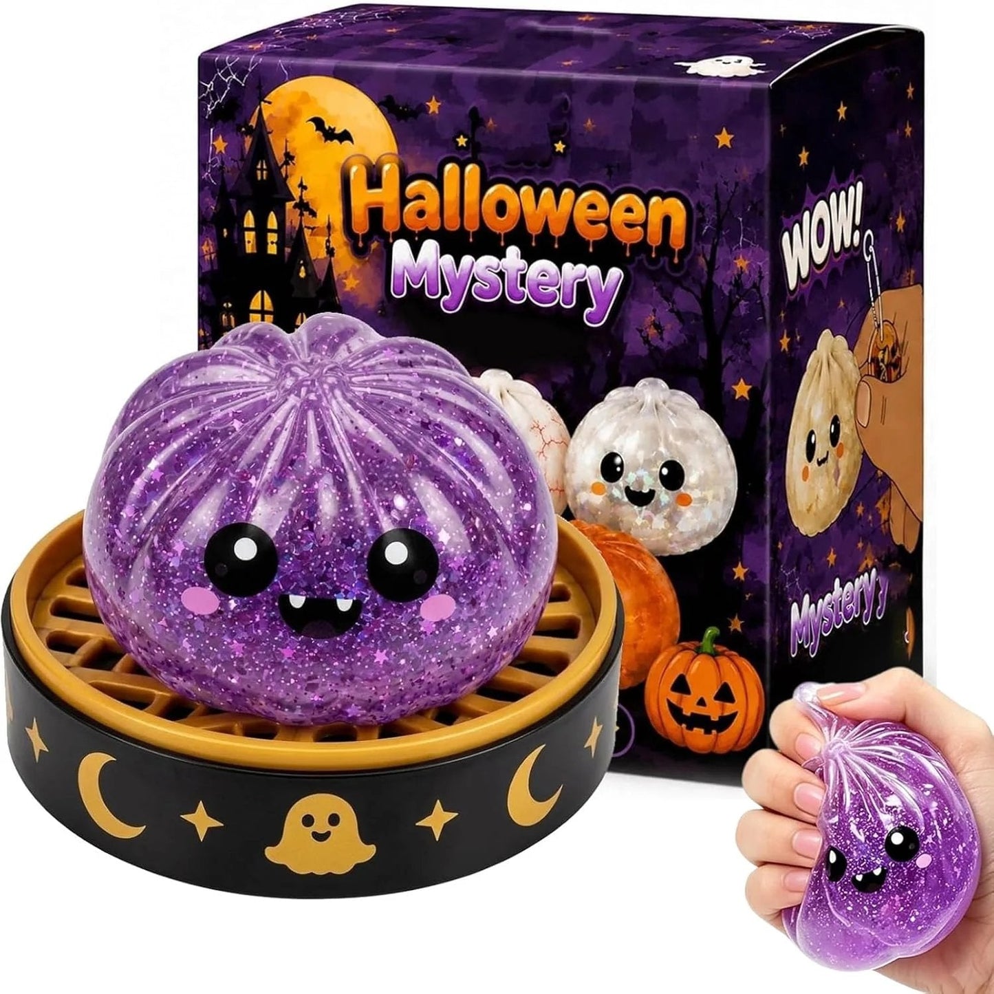 ⚡Hot Sales 59% OFF🔥Cute Halloween Scary Ghost Maruko Squeeze Toy Set