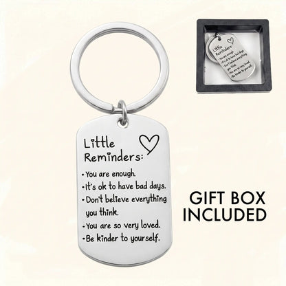 A Tiny Keychain With A Powerful Message 🎁