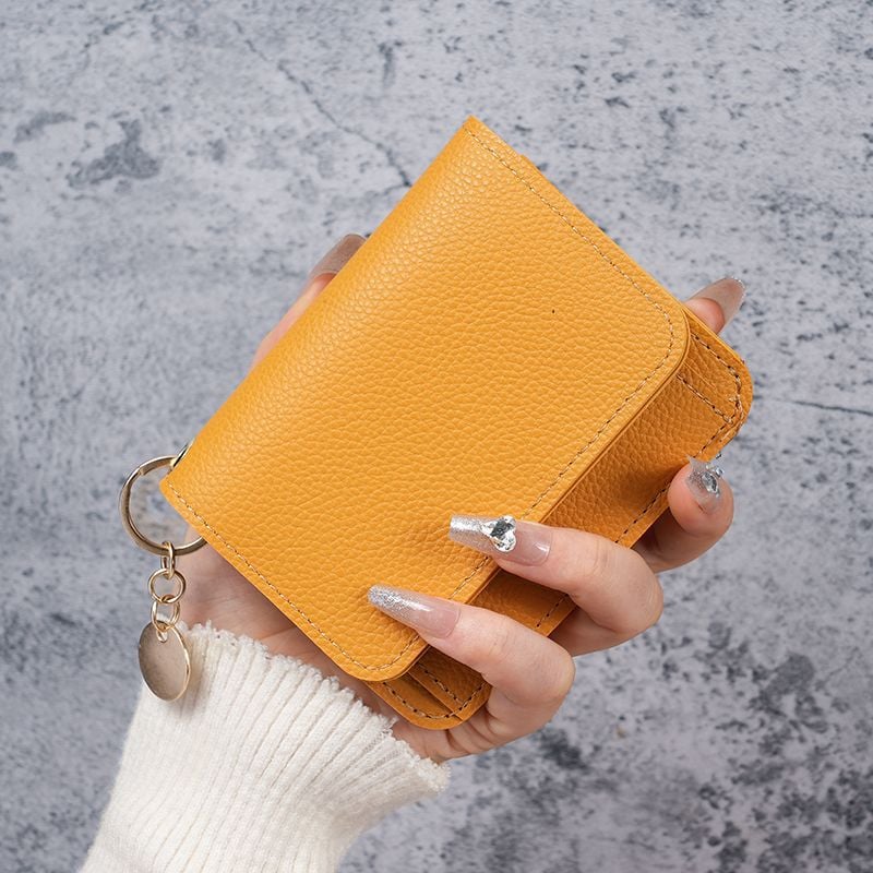 Yellow wallet