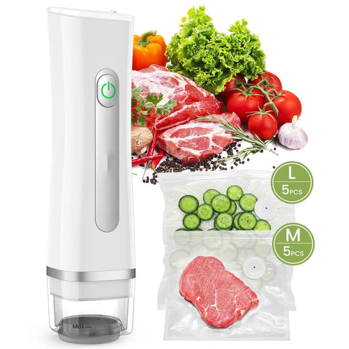 Vacuum Sealer for Food with Visible Water Tank
