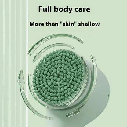 Rechargeable Motorized Electric Shower Back Scrubber - Green