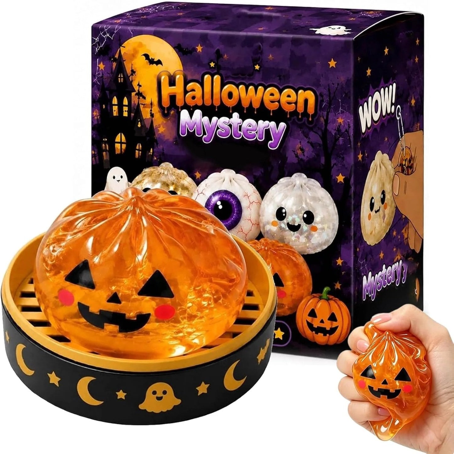 ⚡Hot Sales 59% OFF🔥Cute Halloween Scary Ghost Maruko Squeeze Toy Set