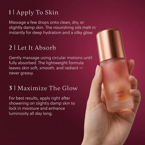 Smileadyshop Pheromone-Infused Body Oil for Women