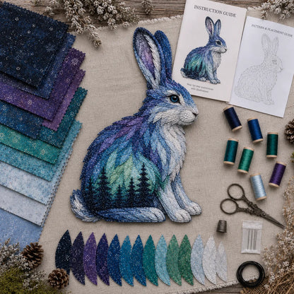 🎁Northern Lights Wildlife DIY Patchwork Kit