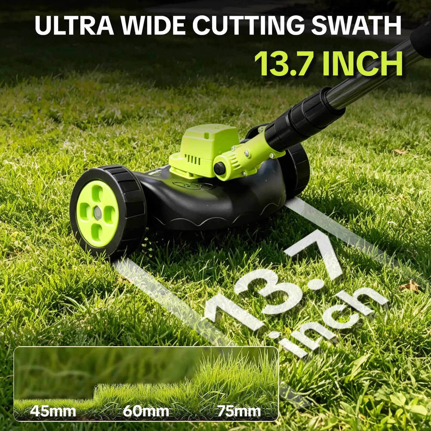 🌿40% OFF TODAY⚡ 3-in-1 Cordless Grass Trimmer（Free shipping）