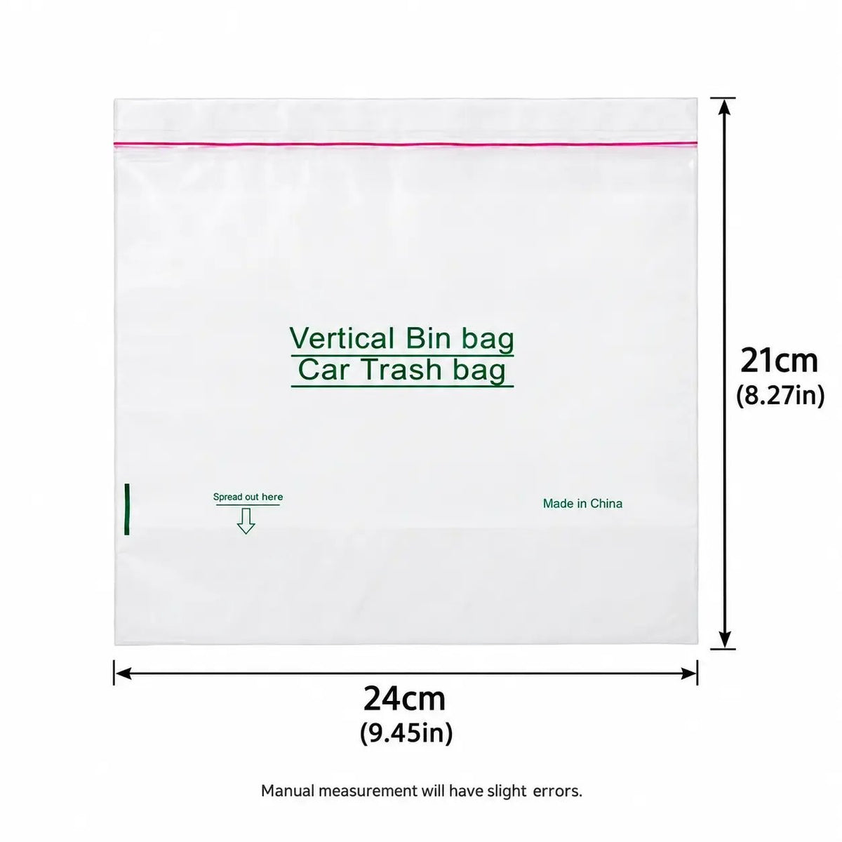 🔥Buy More Save More🔥20 pcs /40 pcs car trash bag, self-adhesive vertical disposable cleaning bag
