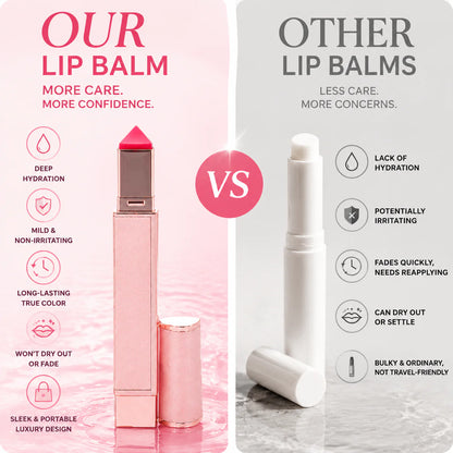 Hydrating Lip Plumping Glossy Lip Balm