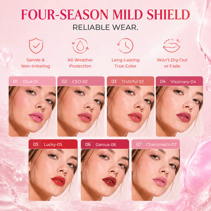 Hydrating Lip Plumping Glossy Lip Balm
