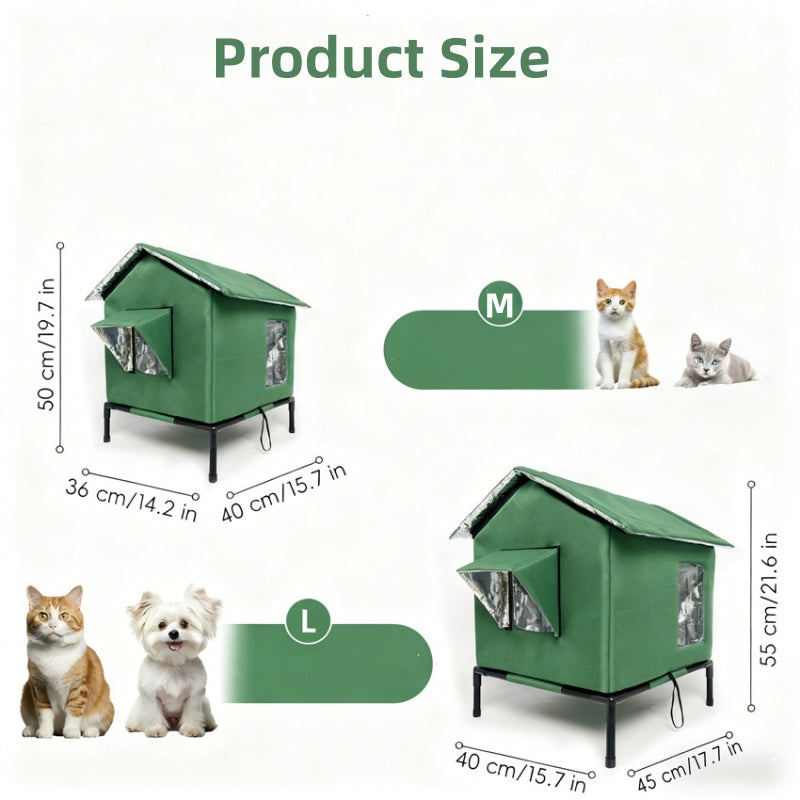 Outdoor cat house product size M and L