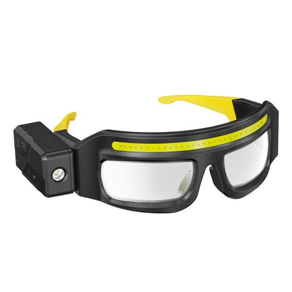 🔦 LIMITED-TIME 50% OFF! ✨ Hands-Free LED Work Light Glasses – Motion Sensor, Rotatable Lamp, Multi Brightness 🛠️