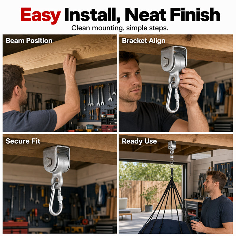 ⚙️ Universal Heavy Duty Swing Hanger