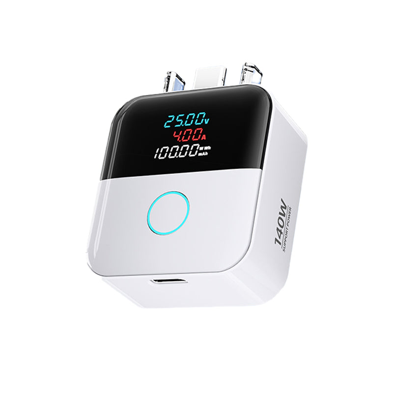 White USB-C smart charging protector