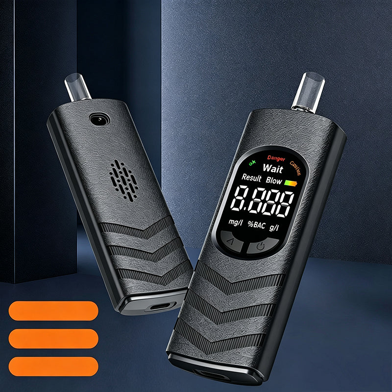Rechargeable alcohol tester