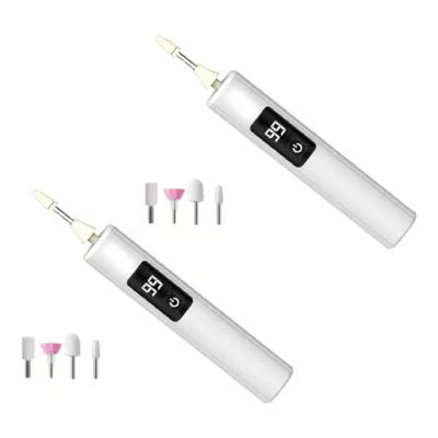 Two standard electric nail grinder sets